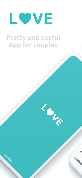 Emulate iPhone app Couple Widget - Love Countdown using MyAndroid