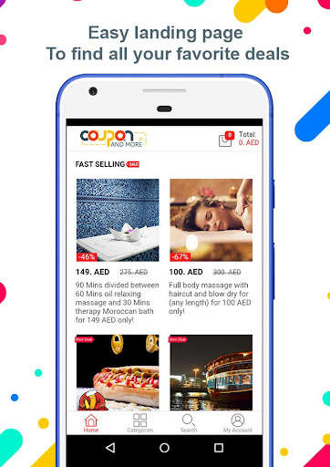 Run android online APK Coupon And More from MyAndroid or emulate Coupon And More using MyAndroid