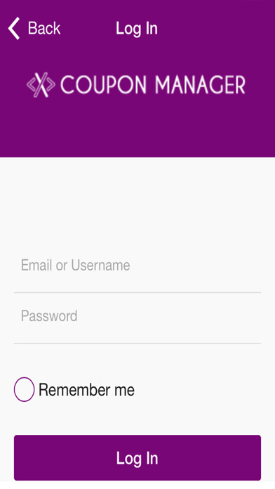 Emulate iPhone app Coupon Barcode Scanner using MyAndroid