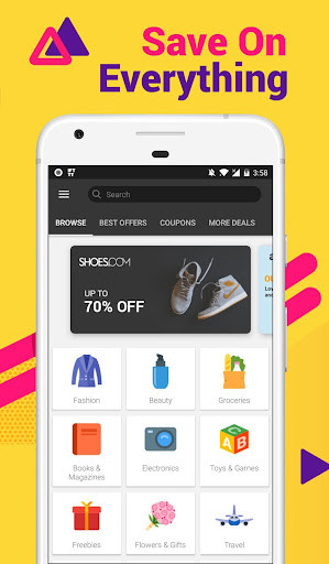Run android online APK Coupons Buddy -The Coupons App from MyAndroid or emulate Coupons Buddy -The Coupons App using MyAndroid
