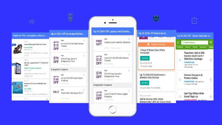 Emulate Android APK Coupons for Costco Wholesales discount