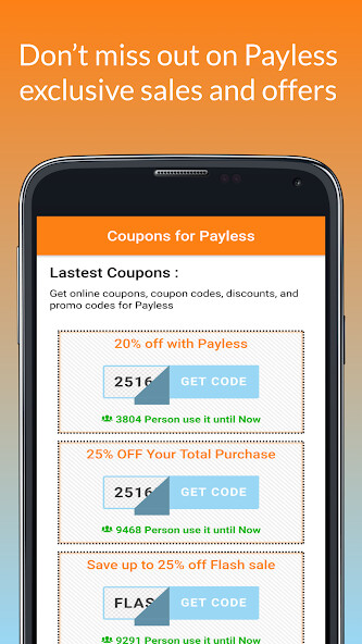 Run android online APK Coupons for Payless from MyAndroid or emulate Coupons for Payless using MyAndroid Run android online APK Coupons for Payless from MyAndroid or emulate Coupons for Payless using MyAndroid