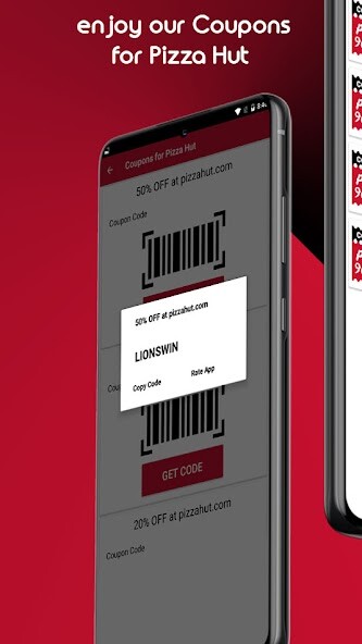 Run android online APK Coupons for Pizza Hut from MyAndroid or emulate Coupons for Pizza Hut using MyAndroid