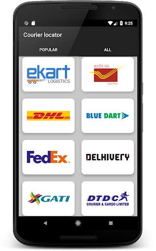 Run android online APK Courier Locator(Fedex,IndiaPost,DHL,DTDC,Trackon) from MyAndroid or emulate Courier Locator(Fedex,IndiaPost,DHL,DTDC,Trackon) using MyAndroid