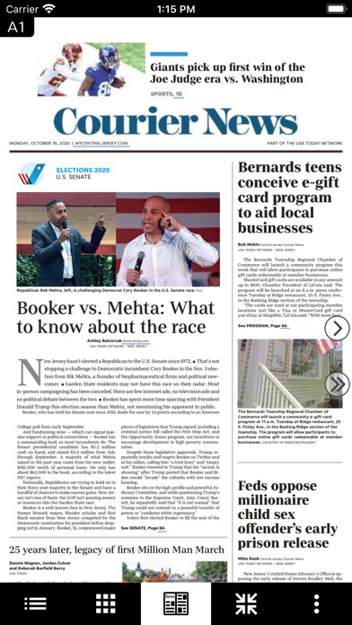 Emulate iPhone app Courier News eEdition using MyAndroid Emulate iPhone app Courier News eEdition using MyAndroid