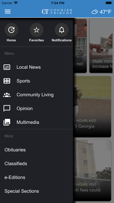Run android online APK Courier-Tribune NOW from MyAndroid or emulate Courier-Tribune NOW using MyAndroid