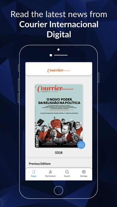 Emulate iPhone app Courrier Internacional Digital using MyAndroid Emulate iPhone app Courrier Internacional Digital using MyAndroid