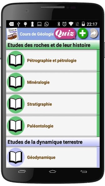 Run android online APK Cours de Géologie from MyAndroid or emulate Cours de Géologie using MyAndroid