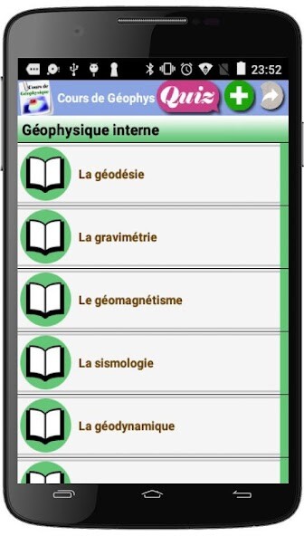 Run android online APK Cours de Géophysique from MyAndroid or emulate Cours de Géophysique using MyAndroid