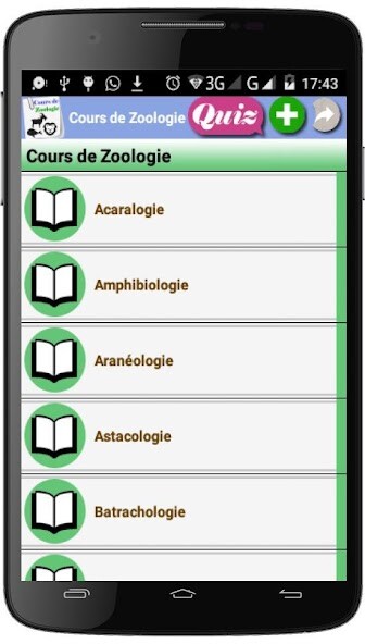 Run android online APK Cours de Zoologie from MyAndroid or emulate Cours de Zoologie using MyAndroid