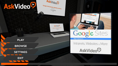 Emulate iPhone app Course For Making Google Sites using MyAndroid