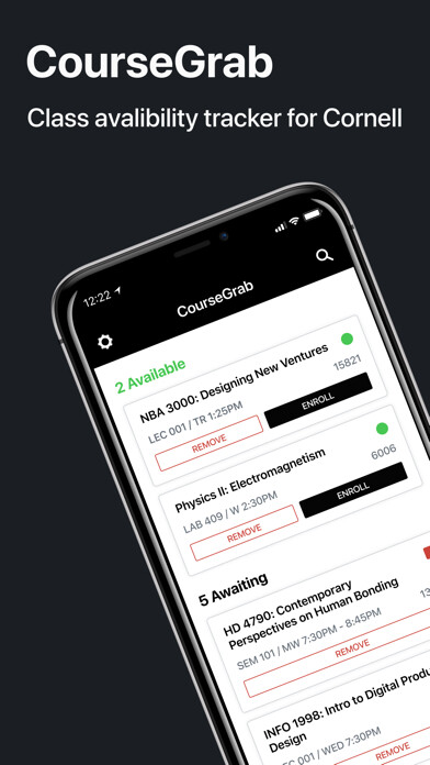 Emulate iPhone app CourseGrab using MyAndroid Emulate iPhone app CourseGrab using MyAndroid