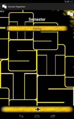 Emulate Android APK Course Organizer Emulate Android APK Course Organizer