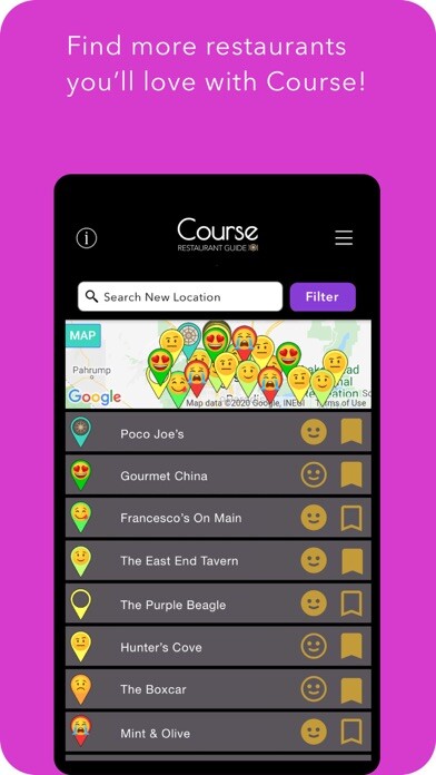 Emulate iPhone app Course: Your Restaurant Guide using MyAndroid Emulate iPhone app Course: Your Restaurant Guide using MyAndroid