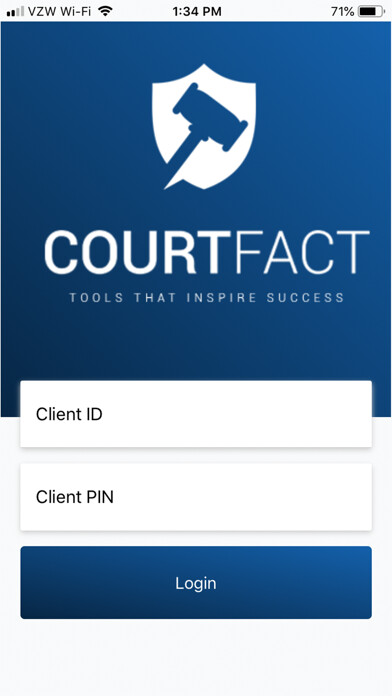Emulate iPhone app CourtFact using MyAndroid Emulate iPhone app CourtFact using MyAndroid