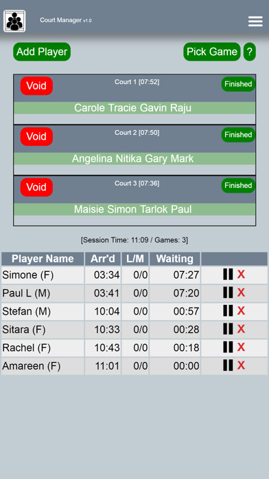 Emulate iPhone app Court Manager using MyAndroid