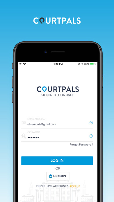 Emulate iPhone app Courtpals using MyAndroid Emulate iPhone app Courtpals using MyAndroid