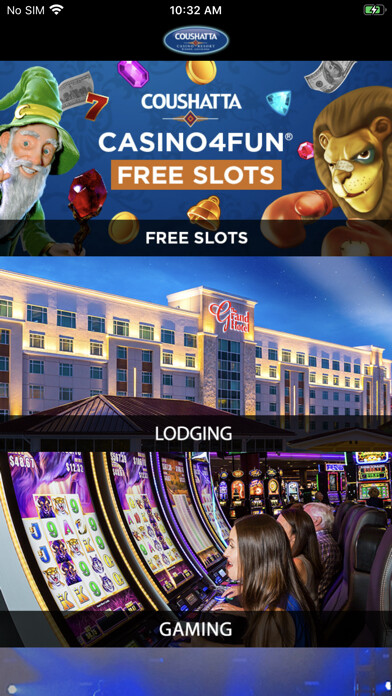 Emulate iPhone app Coushatta Casino & Resort using MyAndroid
