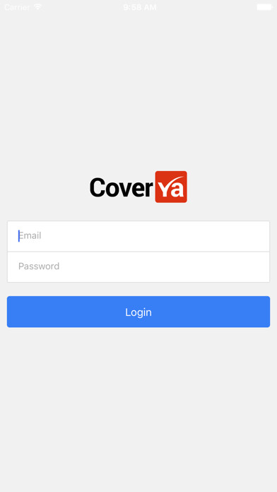 Emulate iPhone app CoverYA using MyAndroid Emulate iPhone app CoverYA using MyAndroid