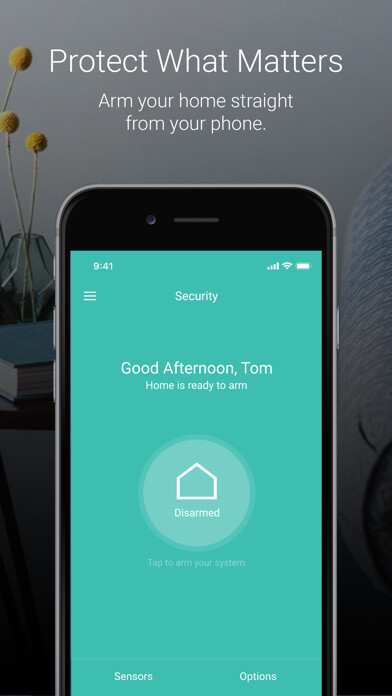 Emulate iPhone app Cove Security using MyAndroid