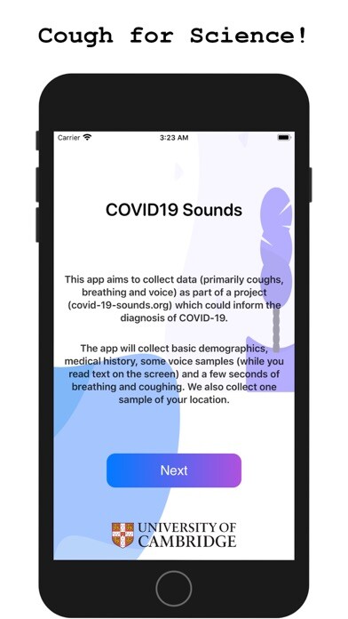 Emulate iPhone app COVID19 Sounds using MyAndroid Emulate iPhone app COVID19 Sounds using MyAndroid