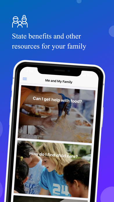 Emulate iPhone app COVID-19 Virginia Resources using MyAndroid