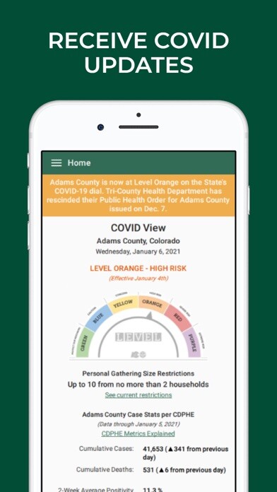 Emulate iPhone app COVID View using MyAndroid Emulate iPhone app COVID View using MyAndroid