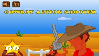 Emulate iPhone app Cow Boy Action Shooter - Fun shooting Game using MyAndroid Emulate iPhone app Cow Boy Action Shooter - Fun shooting Game using MyAndroid