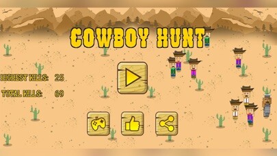 Emulate iPhone app Cowboy Hunt! using MyAndroid Emulate iPhone app Cowboy Hunt! using MyAndroid