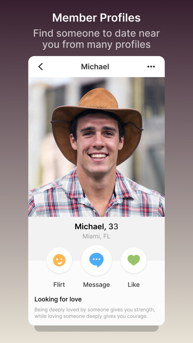 Emulate iPhone app Cowboy Mate Dating App using MyAndroid