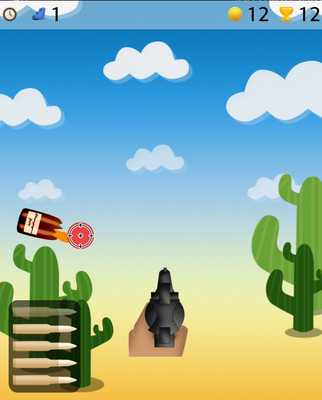 Emulate Android APK cowboy shooting game