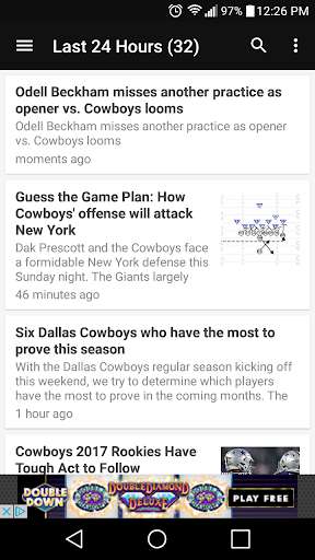 Run android online APK Cowboys News Feed SS from MyAndroid or emulate Cowboys News Feed SS using MyAndroid