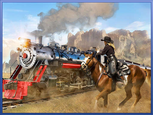 Emulate Android APK Cowboy Train racing adventure
