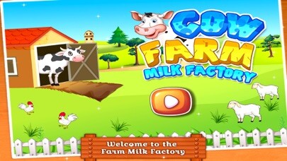 Emulate iPhone app Cow Farm Milk Factory - Milk Maker using MyAndroid