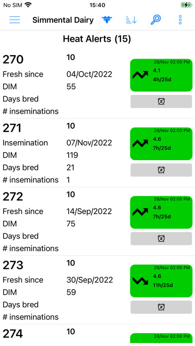 Emulate iPhone app CowManager using MyAndroid