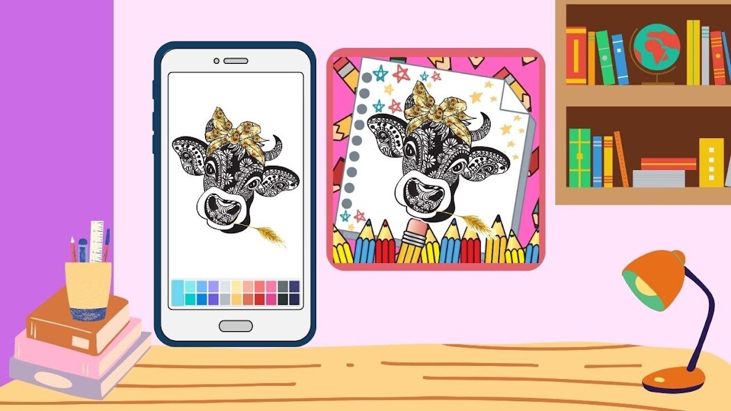 Run android online APK Cow Mandala Coloring Game from MyAndroid or emulate Cow Mandala Coloring Game using MyAndroid Run android online APK Cow Mandala Coloring Game from MyAndroid or emulate Cow Mandala Coloring Game using MyAndroid