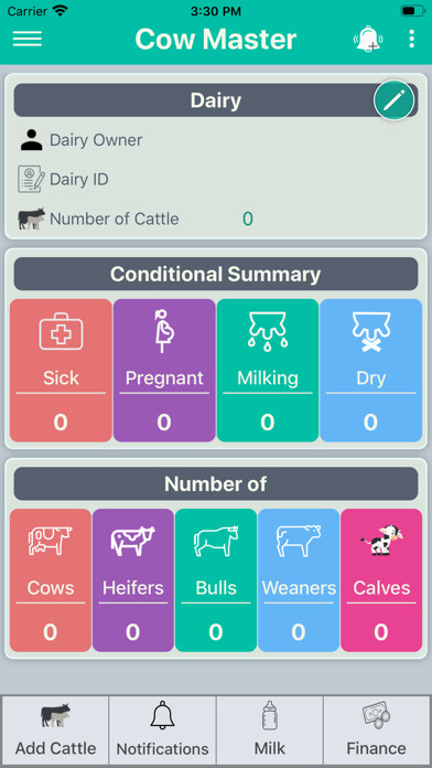 Emulate iPhone app CowMaster- Herd Management App using MyAndroid Emulate iPhone app CowMaster- Herd Management App using MyAndroid