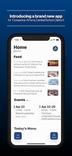Run android online APK Coxsackie-Athens Schools, NY from MyAndroid or emulate Coxsackie-Athens Schools, NY using MyAndroid Run android online APK Coxsackie-Athens Schools, NY from MyAndroid or emulate Coxsackie-Athens Schools, NY using MyAndroid