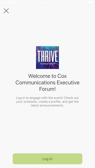 Emulate iPhone app Cox Thrive using MyAndroid Emulate iPhone app Cox Thrive using MyAndroid