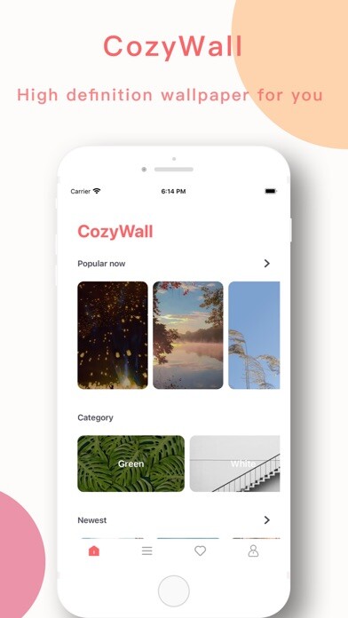 Emulate iPhone app CozyWall - Cool Wallpapers using MyAndroid Emulate iPhone app CozyWall - Cool Wallpapers using MyAndroid