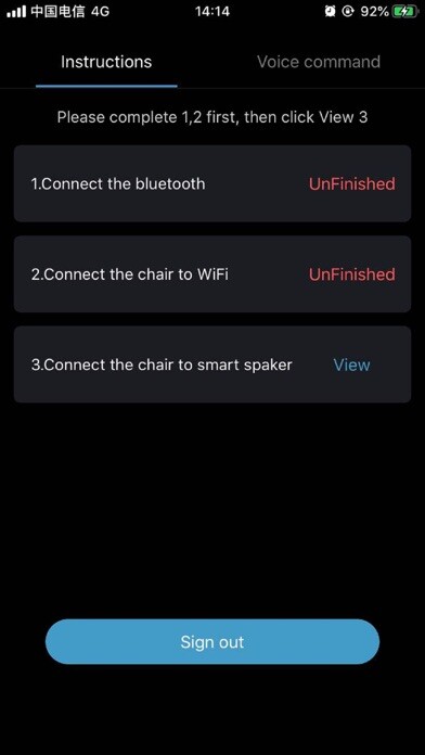Emulate iPhone app Cozzia Voice Commands using MyAndroid