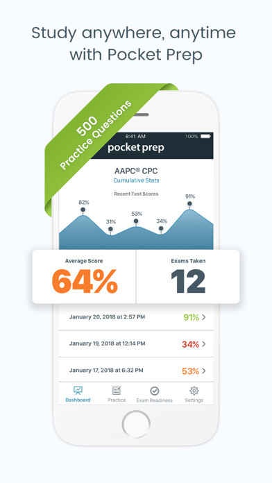 Emulate iPhone app CPC Pocket Prep using MyAndroid Emulate iPhone app CPC Pocket Prep using MyAndroid