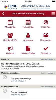 Emulate Android APK CPCU Society Event App Emulate Android APK CPCU Society Event App