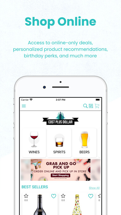 Emulate iPhone app CPD Wine & Liquor using MyAndroid
