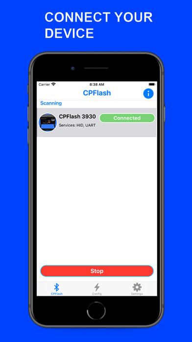 Emulate iPhone app CPFlash using MyAndroid
