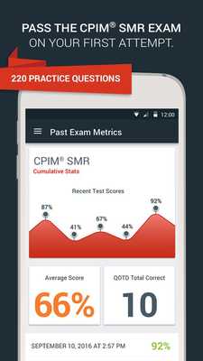 Emulate Android APK CPIM SMR Pocket Prep