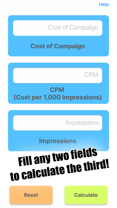 Emulate iPhone app CPM Calculator using MyAndroid Emulate iPhone app CPM Calculator using MyAndroid