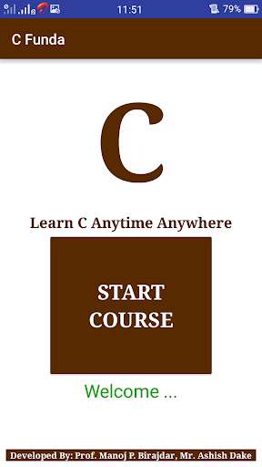 Run android online APK C Programming Funda from MyAndroid or emulate C Programming Funda using MyAndroid