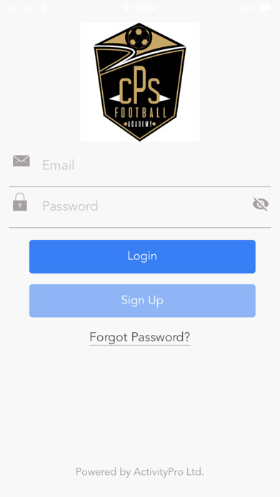 Emulate iPhone app CPS Football Academy using MyAndroid Emulate iPhone app CPS Football Academy using MyAndroid