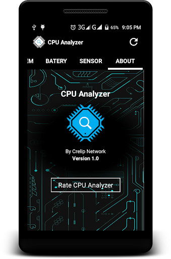 Run android online APK CPU Analyzer (Zero Permission ) from MyAndroid or emulate CPU Analyzer (Zero Permission ) using MyAndroid